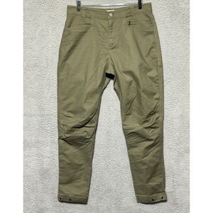 Livsn Flex Canvas Pants Outdoor Hiking Stretch Olive Mens Sz 32 Gorpcore